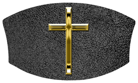 DNSWILL 510 GD SH BK Gold Single Cross Shimmer Black